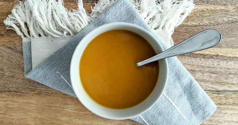 Butternut Squash & Sweet Potato Soup