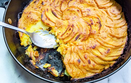 AIP & Vegan Scalloped Sweet Potatoes