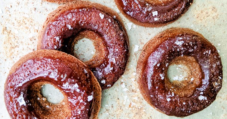 Salted Caramel Mochi Donuts (AIP/Paleo)