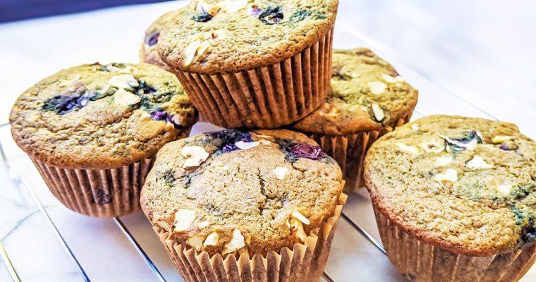 Blueberry Tigernut Muffins (AIP & low-FODMAP)