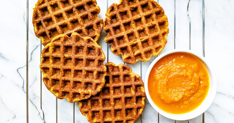 Pumpkin Tigernut Waffles (AIP, Top 8 Free)