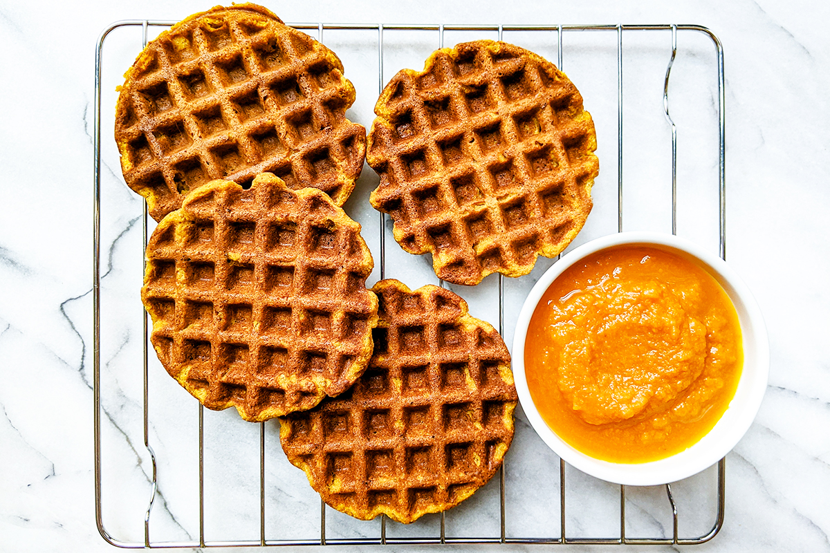 Pumpkin Tigernut Waffles (AIP, Top 8 Free)