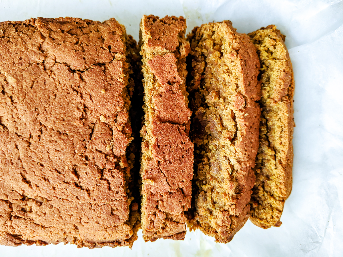 Simple Grain-Free Pumpkin Bread (AIP & Vegan)