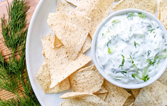 5-Ingredient Dairy-Free Tzatziki (Low-FODMAP)