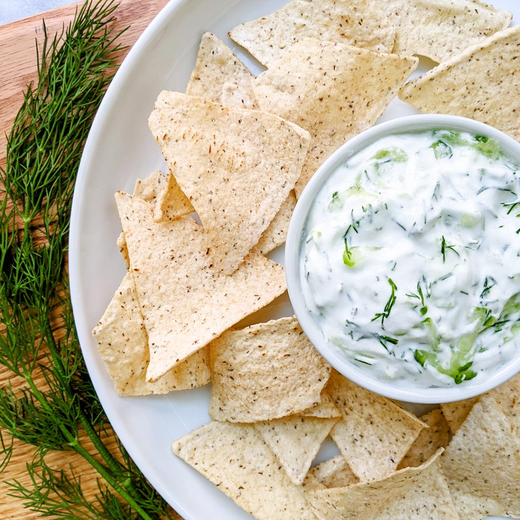 4-Ingredient Dairy-Free Tzatziki (Low-FODMAP)