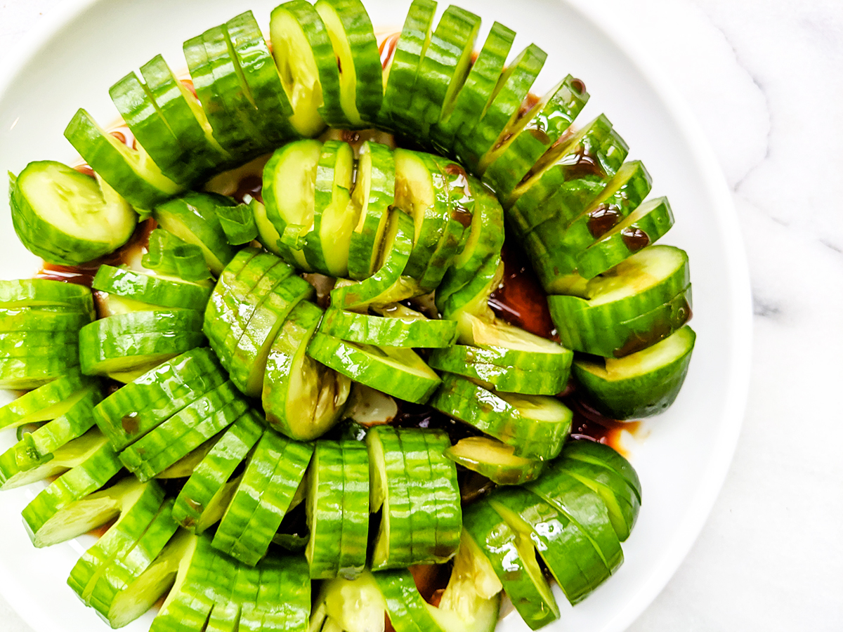 Asian Cucumber Dragon Salad (AIP, Top 9 Free)