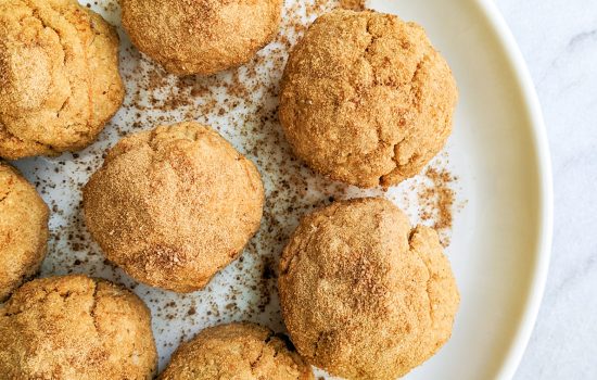 Grain-Free Carrot Cake Donut Holes (AIP, Vegan)
