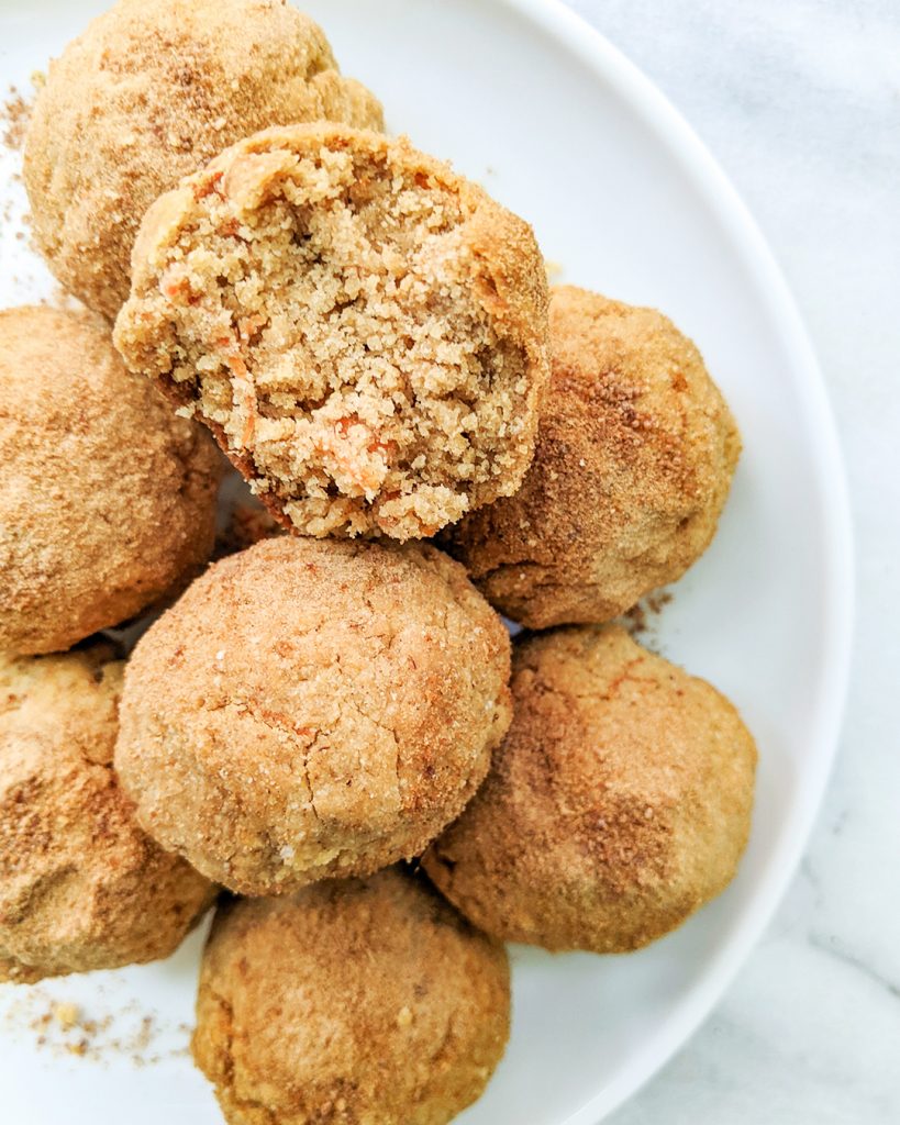 Grain-Free Carrot Cake Donut Holes (AIP, Vegan)