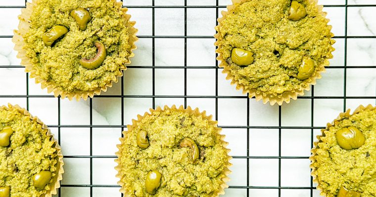 Green Olive Basil Muffins (AIP, Paleo)